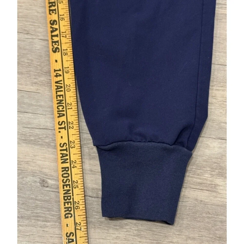 FIGS Mens Zamora Scrub Pant Blue Sz M Jogger Cargo Pockets Hospital Lab Work